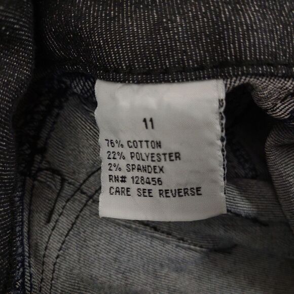 Danesi Western Wear Jeans Women's 11 Black Butt Lifter Straight Leg Stretch Pant - Picture 7 of 7